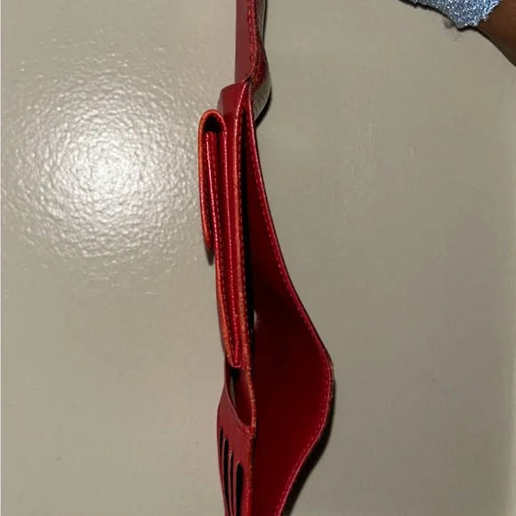 ❤️LOUIS VUITTON RED/CRANBERRY TRIFOLD EPI WALLET❤️ - Picture 7 of 14